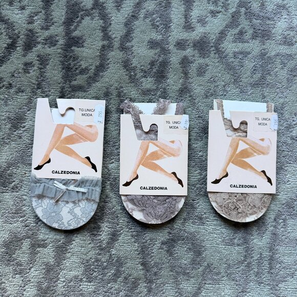 Calzedonia Accessories - NWT 3 Pairs of Calzedonia Lace No-Show Socks